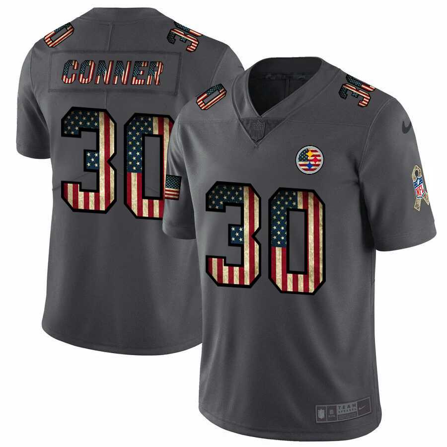 Nike Steelers 30 James Conner 2019 Salute To Service USA Flag Fashion Limited Jersey Dyin,We sell and wholesale Nike Steelers 30 James Conner 2019 Salute To Service USA Flag Fashion Limited Jersey Dyin on line form chian!